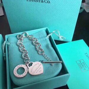Tiffany & Co Silver Charm Bracelet